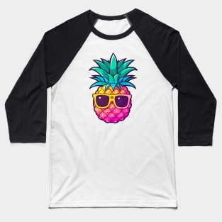 Pinapple Sunglasses Baseball T-Shirt